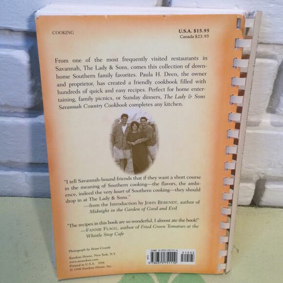 The Lady & Sons Savannah Country Cookbook - Picture 2 of 2